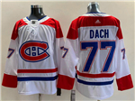 Montreal Canadiens #77 Kirby Dach White Jersey