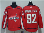 Washington Capitals #92 Evgeny Kuznetsov Red Jersey