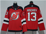 New Jersey Devils #13 Nico Hischier Youth Red Jersey