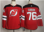 New Jersey Devils #76 P.K. Subban Women's Red Jersey