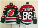 New Jersey Devils #86 Jack Hughes 2020/21 Reverse Retro Jersey