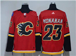 Calgary Flames #23 Sean Monahan Home Red Jersey
