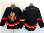 Calgary Flames Black 2020/21 Reverse Retro Team Jersey