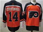 Philadelphia Flyers #14 Sean Couturier Orange 2020/21 Reverse Retro Jersey