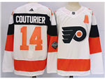 Philadelphia Flyers #14 Sean Couturier 2024 Stadium Series White Jersey