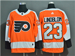 Philadelphia Flyers #23 Oskar Lindblom Orange Jersey