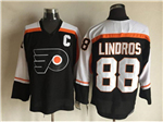 Philadelphia Flyers #88 Eric Lindros CCM Vintage Black Jersey