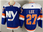New York Islanders #27 Anders Lee Alternate Blue Jersey