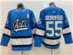 Winnipeg Jets #55 Mark Scheifele Alternate Blue Jersey