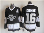 Los Angeles Kings #16 Marcel Dionne 1993 Vintage CCM Black Jersey