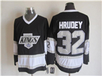 Los Angeles Kings #32 Kelly Hrudey 1993 Vintage CCM Black Jersey
