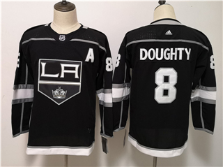 Los Angeles Kings #8 Drew Doughty Youth Home Black Jersey