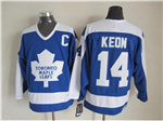 Toronto Maple Leafs #14 Dave Keon 1978 CCM Vintage Blue Jersey