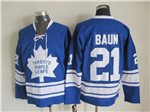 Toronto Maple Leafs #21 Bobby Baun 1967 CCM Vintage Blue Jersey