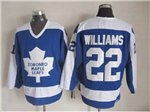 Toronto Maple Leafs #22 Tiger Williams 1978 CCM Vintage Blue Jersey