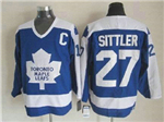 Toronto Maple Leafs #27 Darryl Sittler 1978 CCM Vintage Blue Jersey