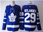 Toronto Maple Leafs #29 William Nylander Blue Jersey