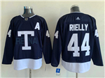 Toronto Maple Leafs #44 Morgan Rielly Navy 2022 Heritage Classic Jersey
