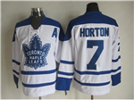 Toronto Maple Leafs #7 Tim Horton 1964 CCM Vintage White Jersey