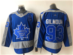 Toronto Maple Leafs #93 Doug Gilmour Blue 2020/21 Reverse Retro Jersey