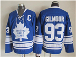 Toronto Maple Leafs #93 Doug Gilmour 1967 CCM Vintage Blue Jersey