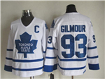 Toronto Maple Leafs #93 Doug Gilmour CCM Vintage White Jersey