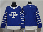 Toronto Maple Leafs Blue 1918 Arenas Throwback Jersey
