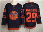 Edmonton Oilers #29 Leon Draisaitl Alternate Navy Jersey