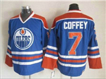 Edmonton Oilers #7 Paul Coffey 1987 CCM Vintage Blue Jersey