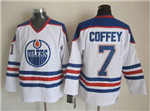 Edmonton Oilers #7 Paul Coffey 1987 CCM Vintage White Jersey