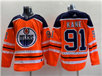Edmonton Oilers #91 Evander Kane Orange Jersey