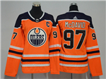 Edmonton Oilers #97 Connor McDavid Women's Orange Jersey