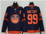 Edmonton Oilers #99 Wayne Gretzky Alternate Navy Jersey