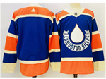 Edmonton Oilers Royal Blue 2023 Heritage Classic Team Jersey