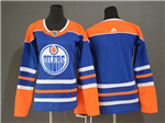 Edmonton Oilers Women's Royal Blue Team Jersey