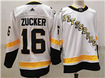 Pittsburgh Penguins #16 Jason Zucker White 2020/21 Reverse Retro Jersey