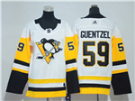 Pittsburgh Penguins #59 Jake Guentzel Youth White Jersey
