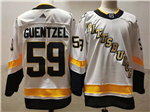 Pittsburgh Penguins #59 Jake Guentzel White 2020/21 Reverse Retro Jersey