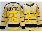 Pittsburgh Penguins #59 Jake Guentzel Cream 2023 Winter Classic Jersey