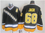 Pittsburgh Penguins #68 Jaromir Jagr 1996 CCM Vintage Black Jersey