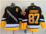 Pittsburgh Penguins #87 Sidney Crosby 2021/22 Alternate Black Jersey