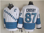 Pittsburgh Penguins #87 Sidney Crosby 1967 Vintage CCM White Jersey