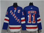 New York Rangers #11 Mark Messier Home Royal Blue Jersey