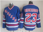 New York Rangers #23 Jeff Beukeboom CCM Royal Blue Heroes of Hockey Alumni Jersey