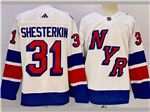 New York Rangers #31 Igor Shesterkin 2024 Stadium Series White Jersey