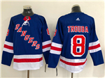 New York Rangers #8 Jacob Trouba Home Royal Blue Jersey