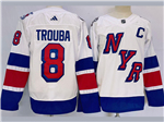 New York Rangers #8 Jacob Trouba 2024 Stadium Series White Jersey