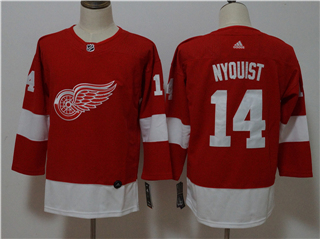 Detroit Red Wings #14 Gustav Nyquist Youth Red Jersey