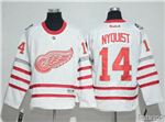 Detroit Red Wings #14 Gustav Nyquist White 2017 Centennial Classic Jersey