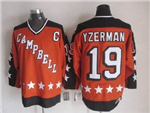 NHL 1984 All Star Game Team Campbell #19 Steve Yzerman CCM Vintage Jersey